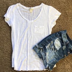 Basic White Tee